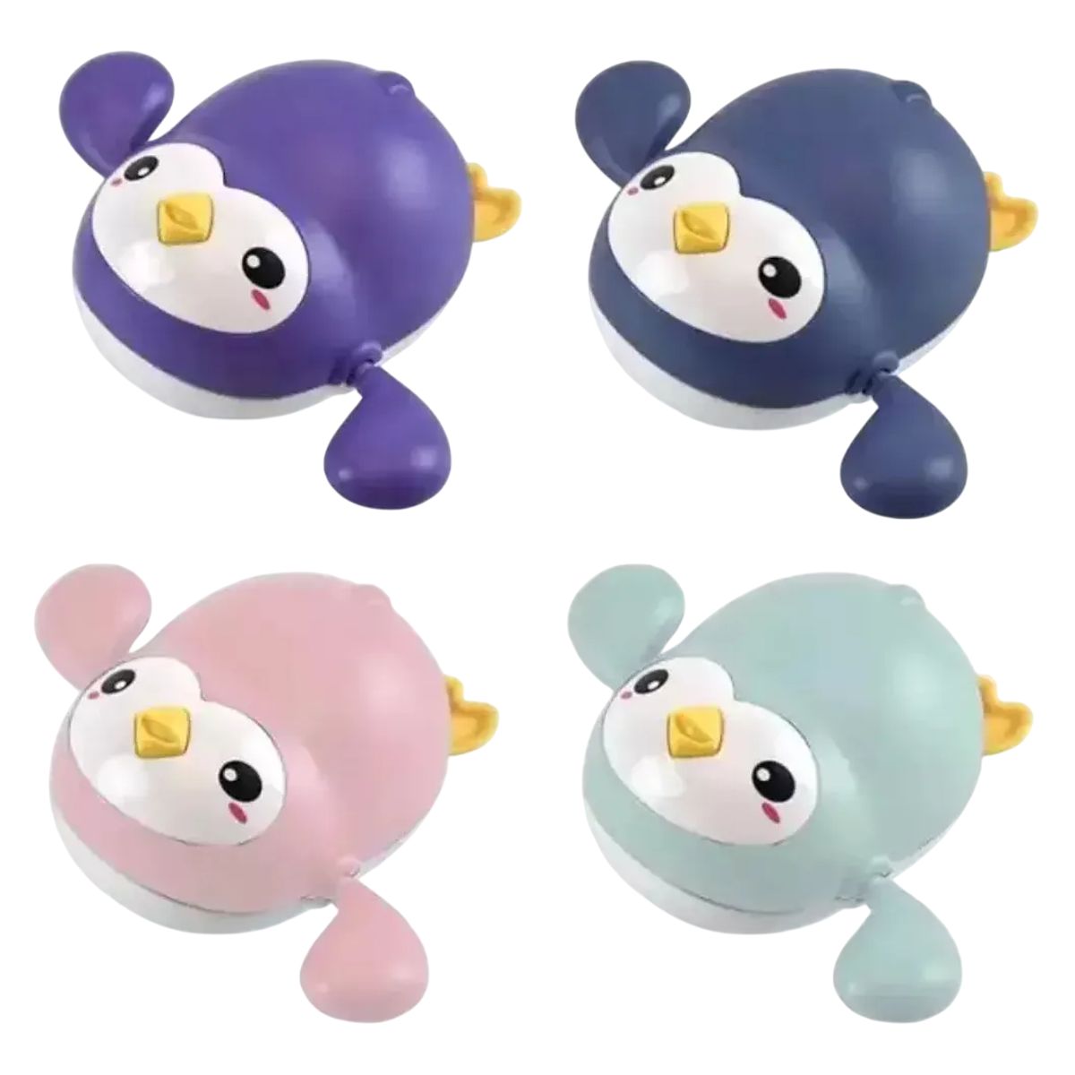 GENERICO - Juguetes De Baño Pinguino Nadador Para Bebé Y Niños