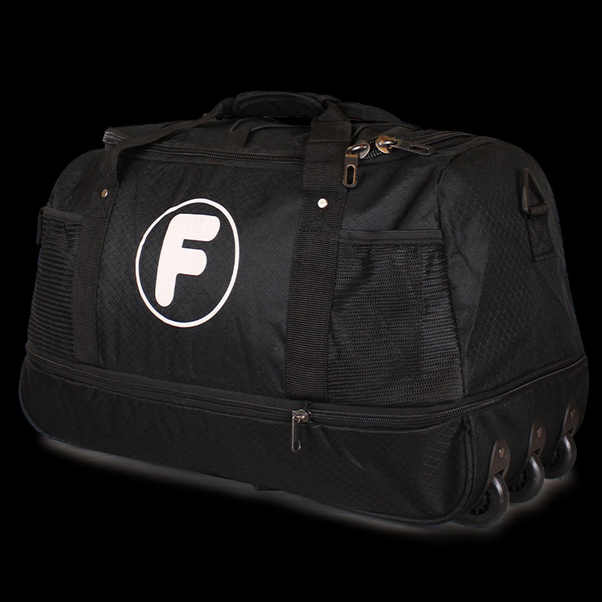 F LA MALETA DE CHILE - Bolso tipo mochila con ruedas Goliat negro F la maleta de Chile