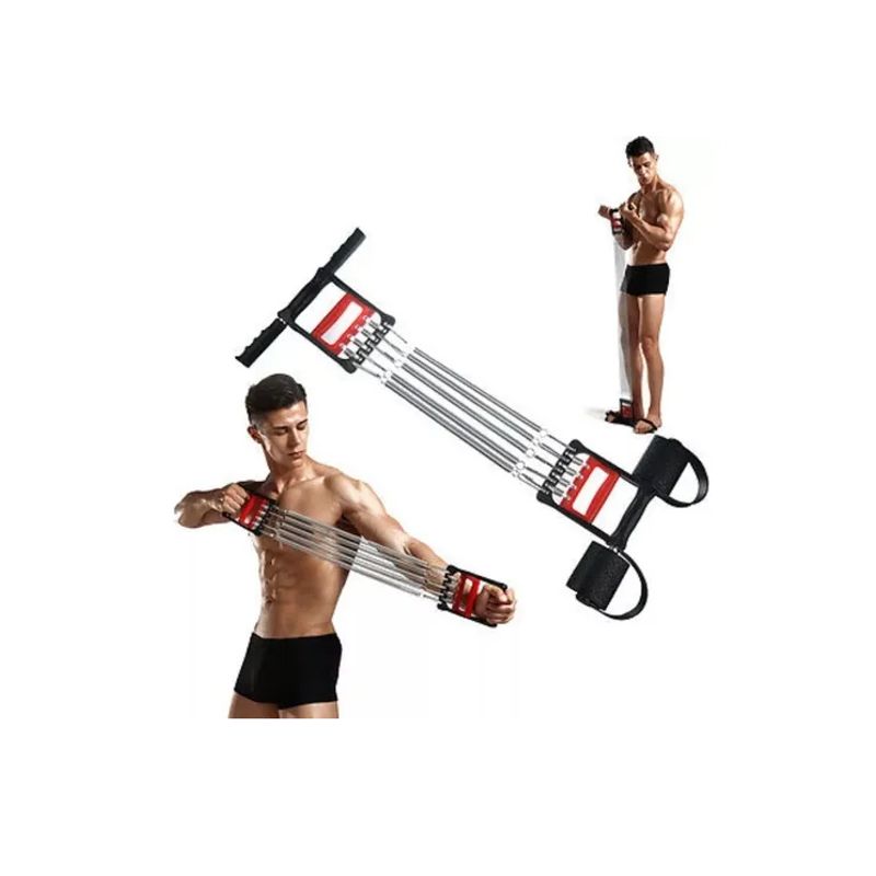 GENERICO - Extensor Con Resortes Ejercicios Pectorales Multifuncional
