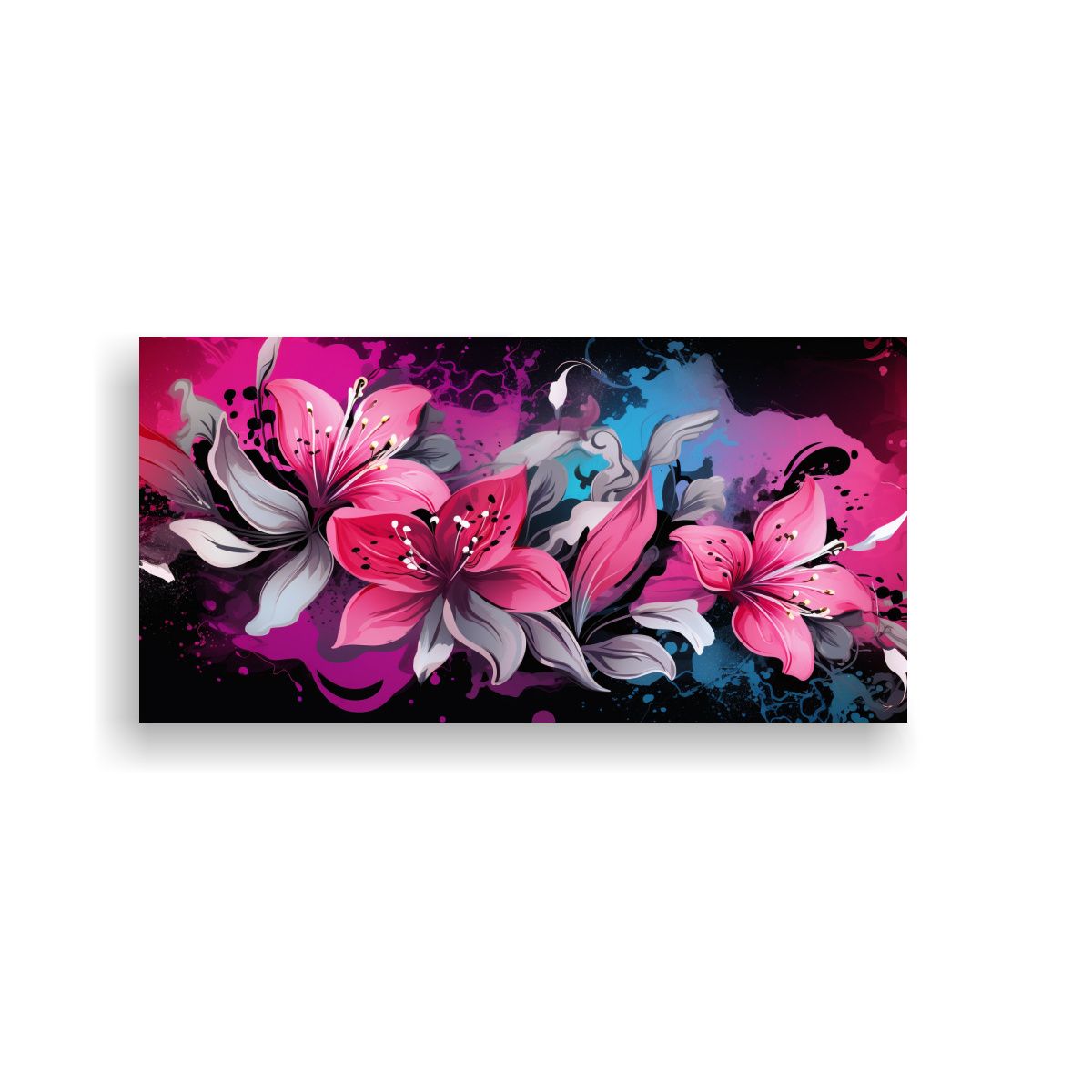 GENERICO - Pinturas De Arte De Pared Temática De Movimiento 60x30 Cm