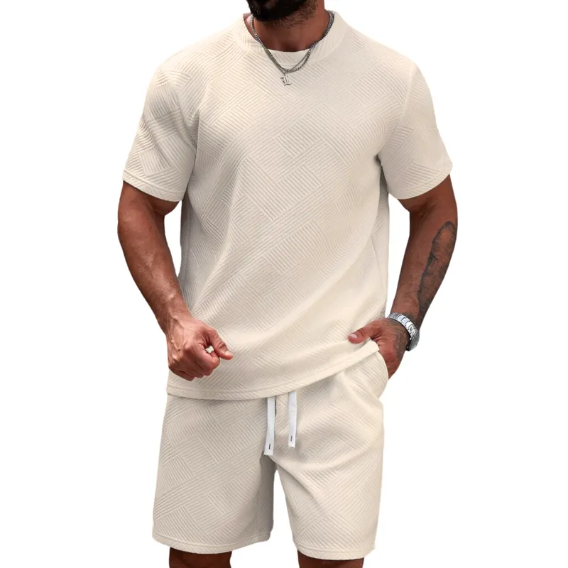 MPROPIA - Conjunto Hombre Short y Polera Tendencia Urbana 0271
