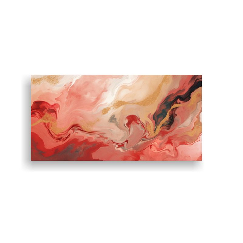 GENERICO - Pinturas De Decoración En Acuarela De Mármol 60x30 Cm