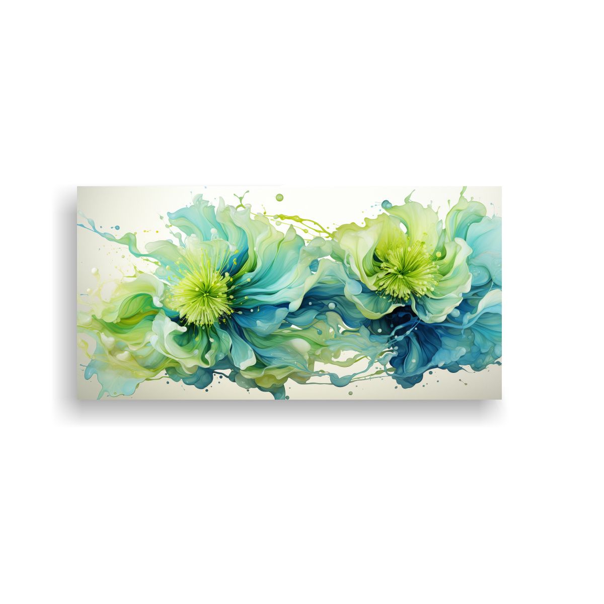 GENERICO - Cuadro De Regalo Anémona Marina En Colores 100x50 Cm