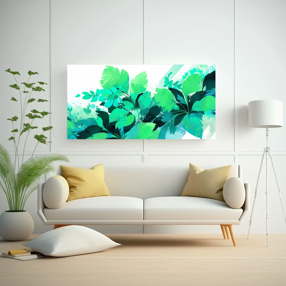 GENERICO - Pintura Decorativa De Equilibrio Visual 100x50 Cm