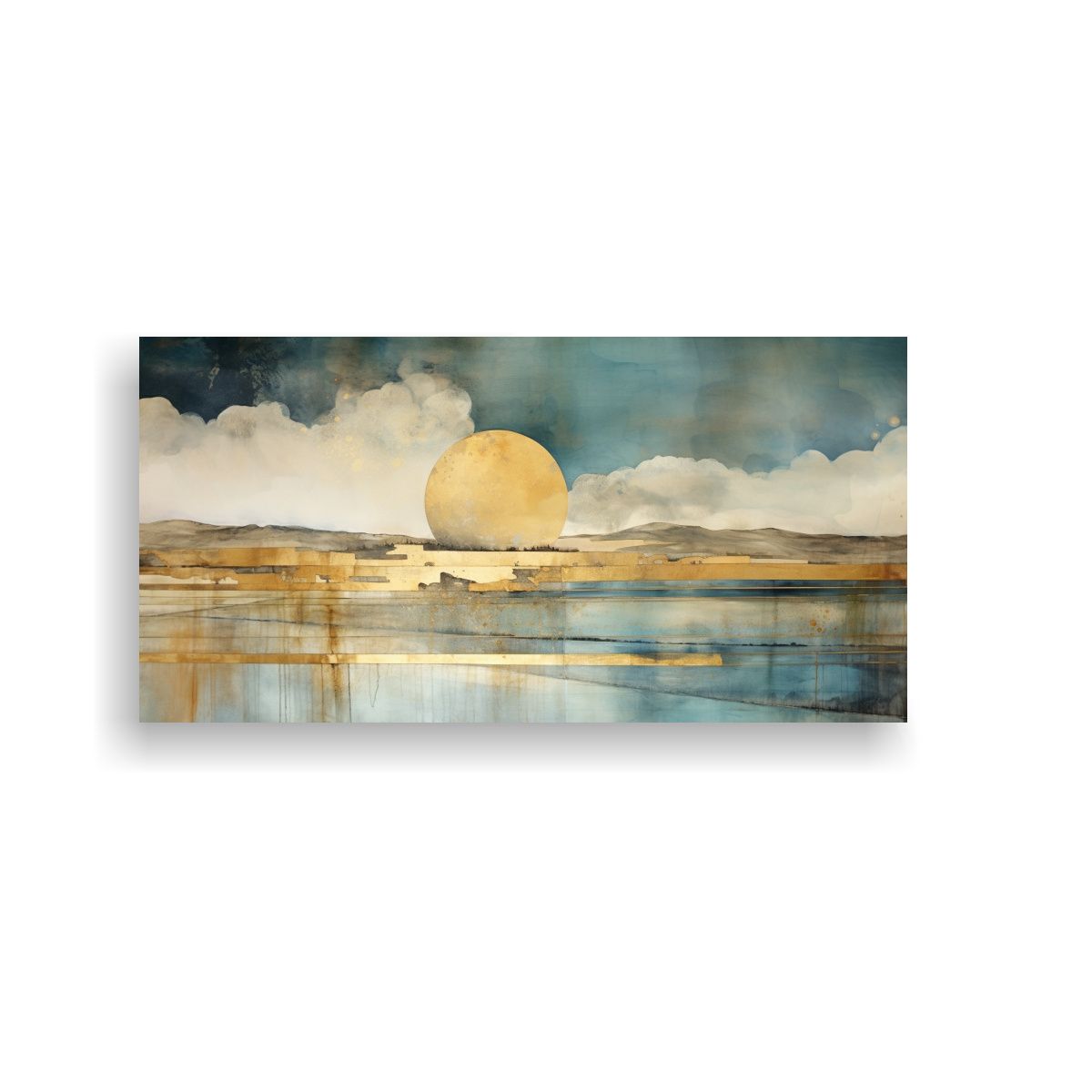 GENERICO - Pintura De Arte En Lienzo Tela Para Habitación 100x50 Cm.