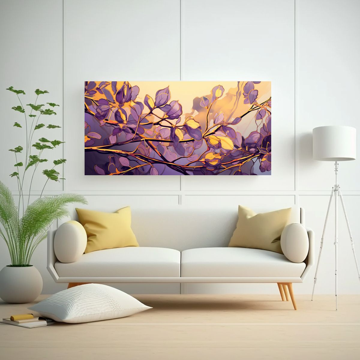 GENERICO - Pintura Decorativa De Dibujo Clásico De Un 80x40 Cm