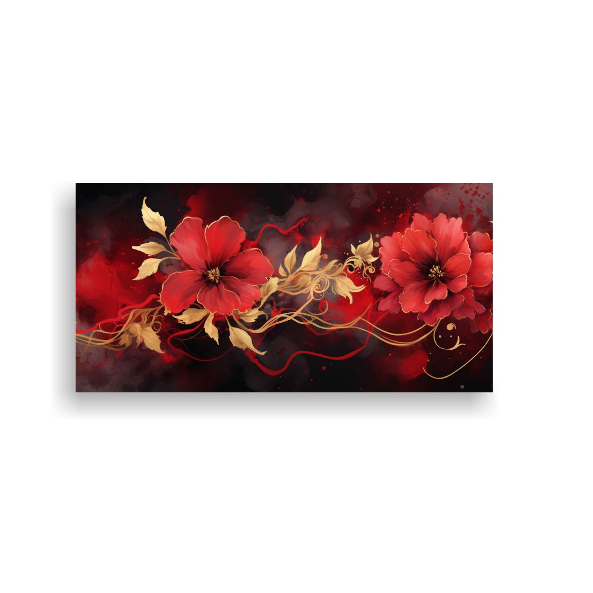 GENERICO - Pintura Decorativa Con Estilo Neonoir En Colores 80x40 Cm