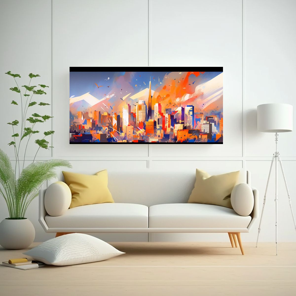 GENERICO - Pinturas Decorativas Arte Expresión Estrellados 60x30 Cm