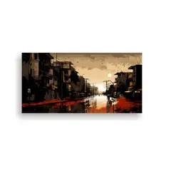 GENERICO - Pinturas Decorativas De Pared En Santiago De 60x30 Cm