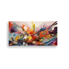 GENERICO - Pintura Abstracta De James Fantasía Conceptual 60x30 Cm