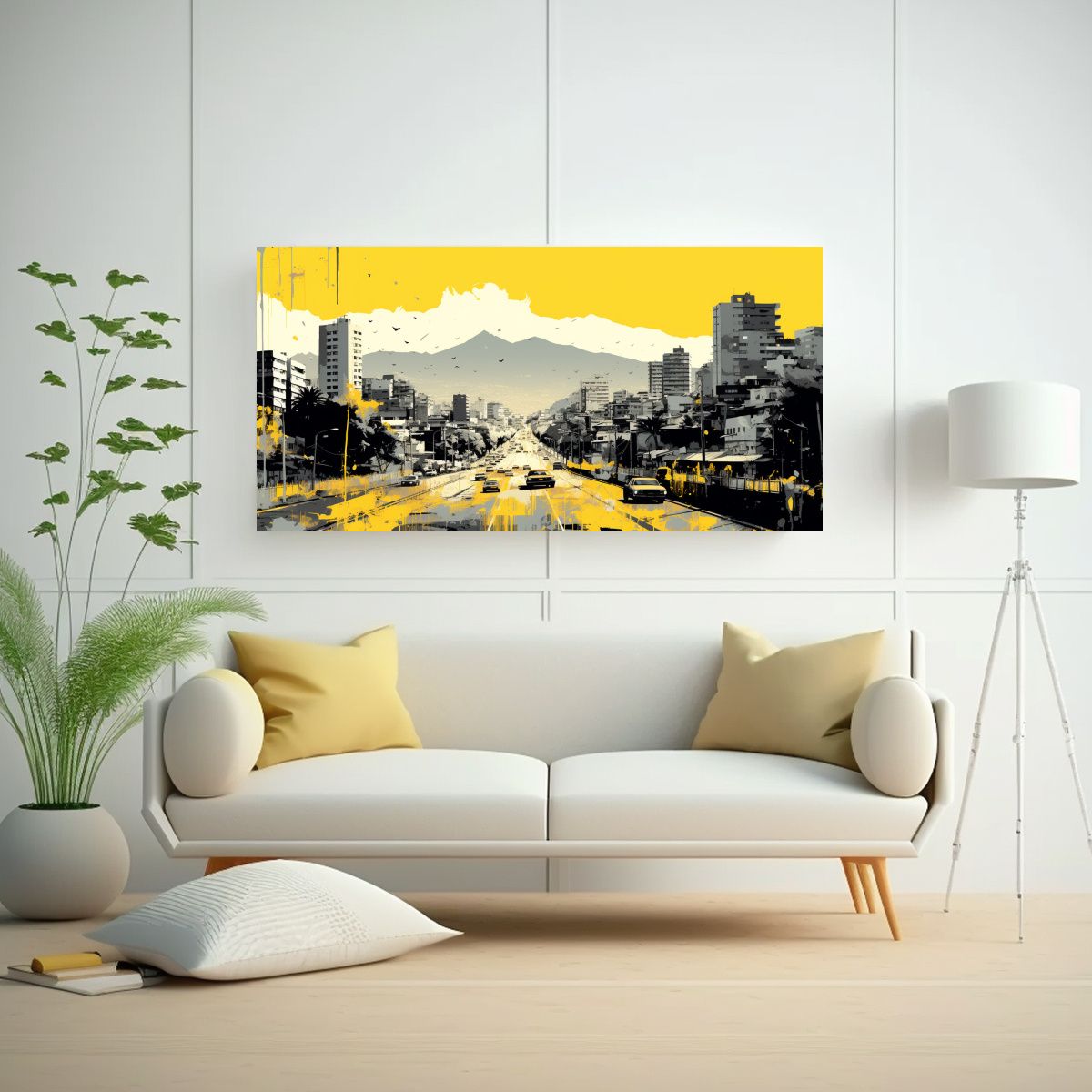 GENERICO - Pinturas Decorativas De Belleza Natural En 100x50 Cm.