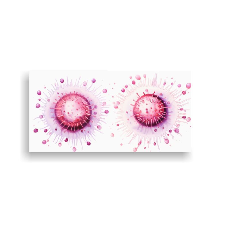 GENERICO - Pinturas Decorativas De Erizos De Mar En 60x30 Cm
