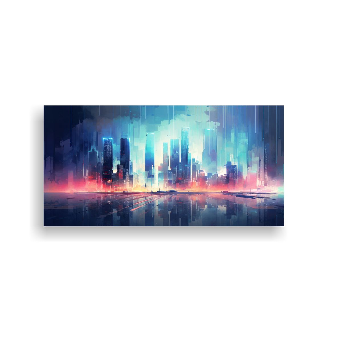 GENERICO - Tela En Bastidor Estilo Galeria Belleza Natural 80x40 Cm