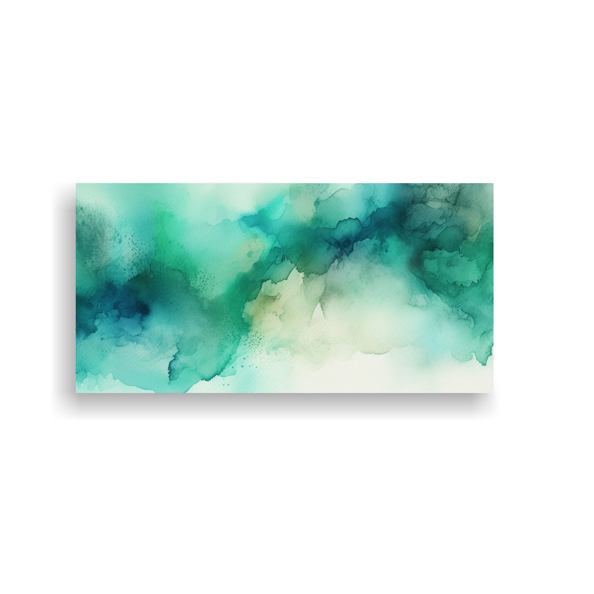 GENERICO - Pinturas De Decoración Abstracta En Acuarela 80x40 Cm