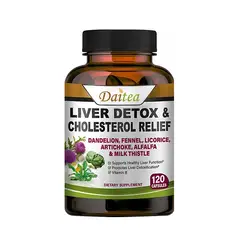 GENERICO - Liver Detox Milk Thistle Silimarina Cuidado Del Higado
