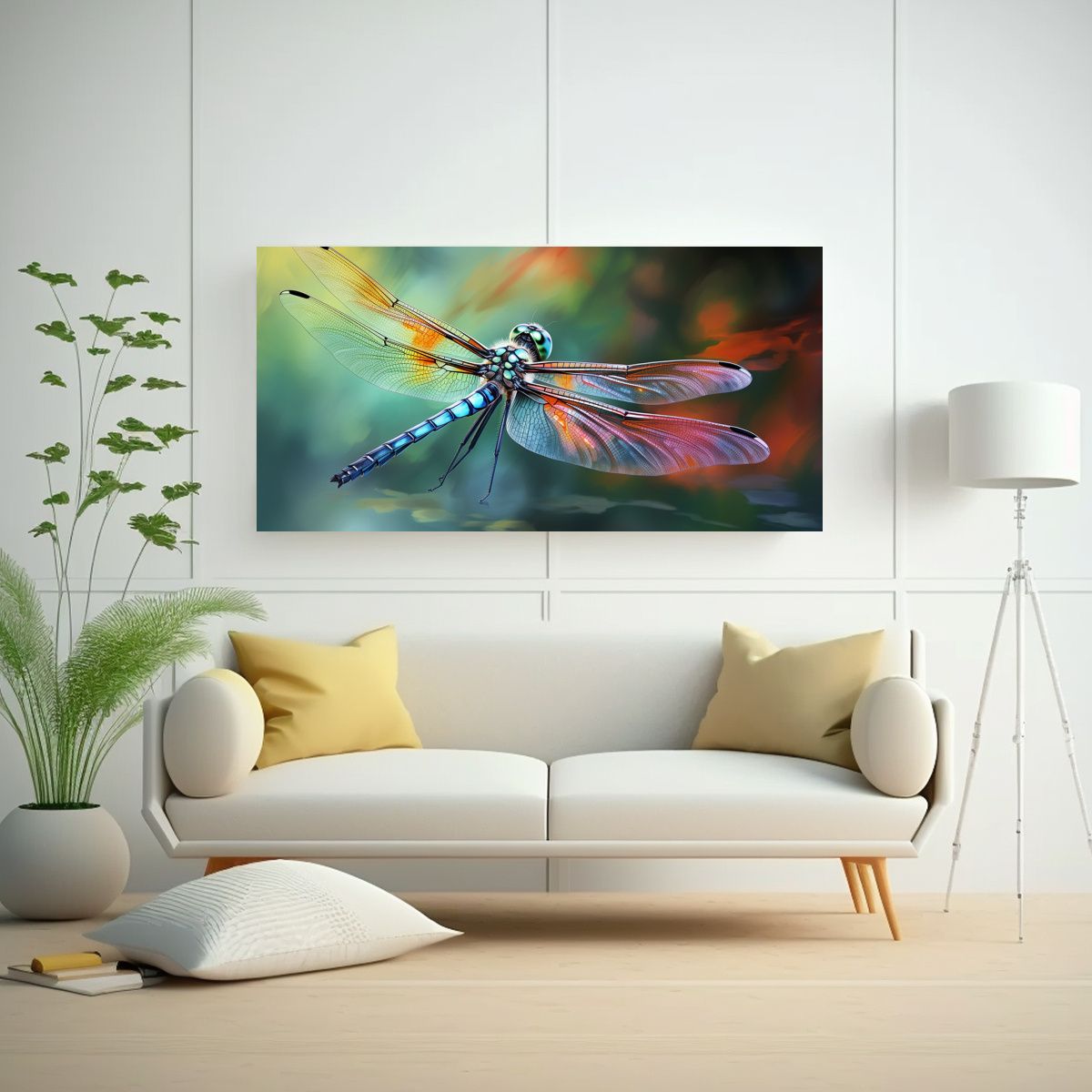 GENERICO - Pintura Al Estilo óleo Moderna Estilo 60x30 Cm