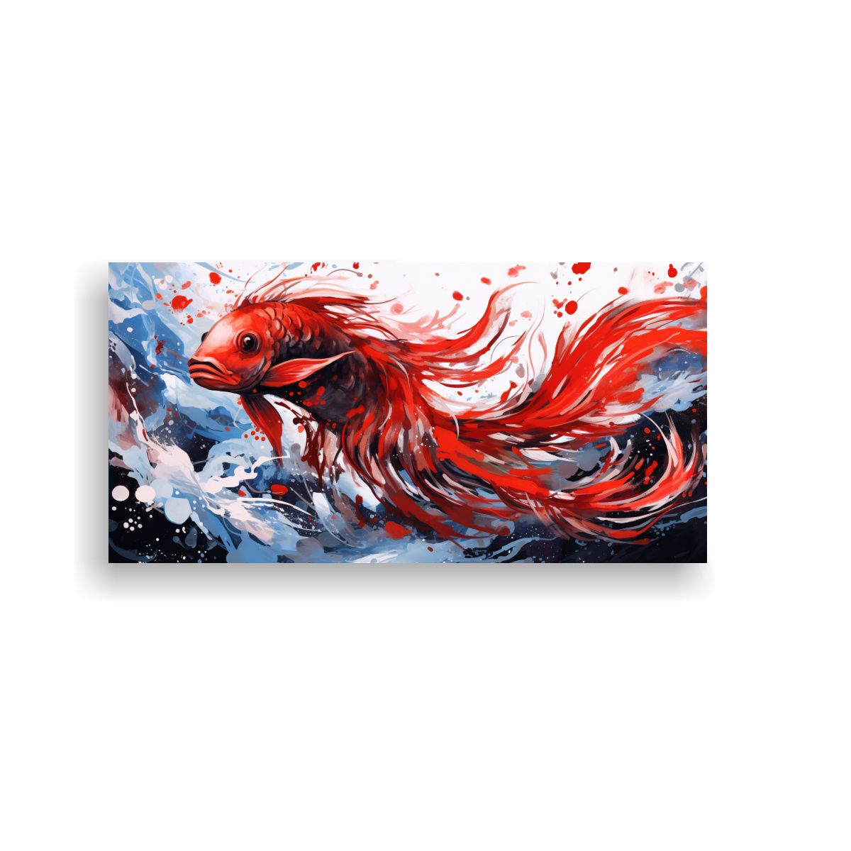 GENERICO - Pintura Decorativa Vanguardista Resistente A 100x50 Cm