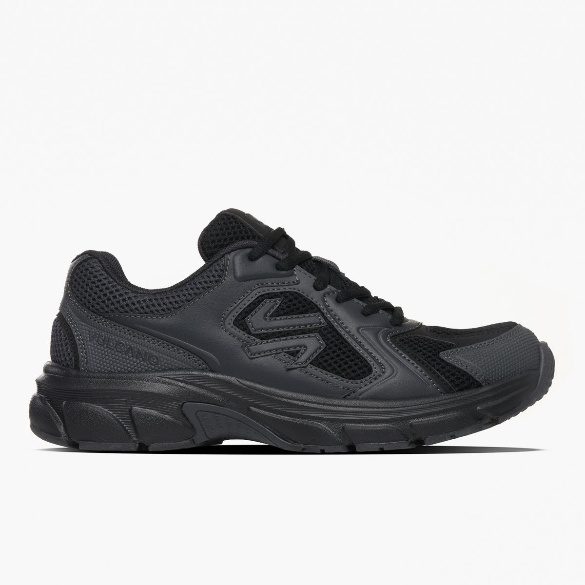 VULCANO - Zapatilla Mujer Timeless Negro Vulcano