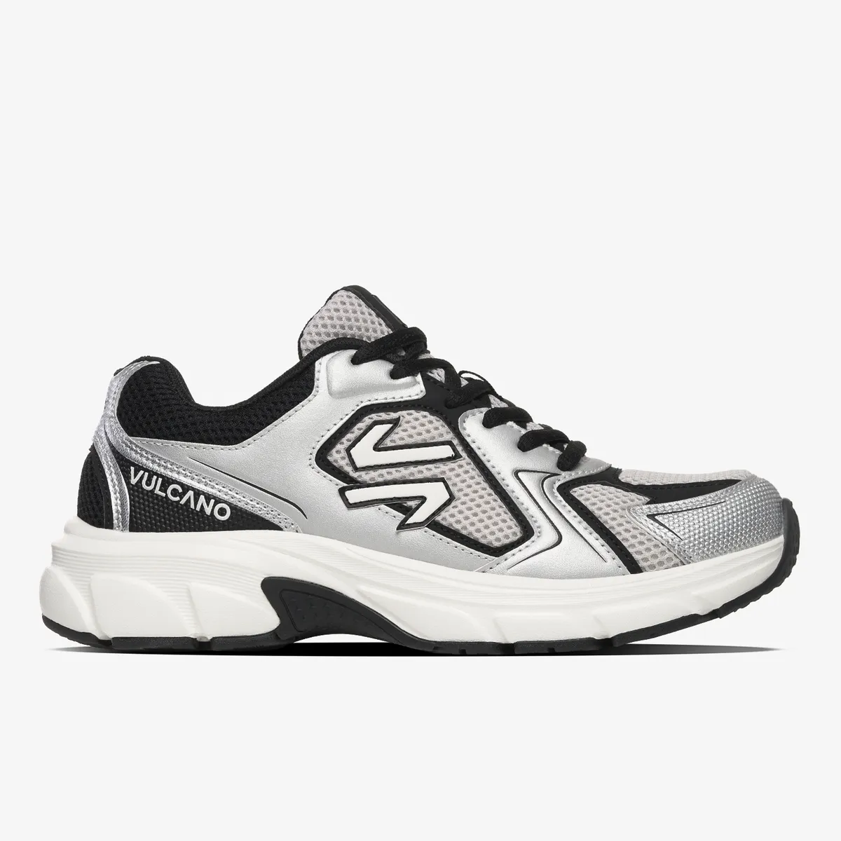 VULCANO - Zapatilla Mujer Timeless Gris Plata Vulcano