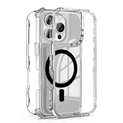 KBOD - Carcasa 360 Transparent Magnetic Urban Play Para iPhone 16 Plus Negro