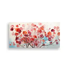 GENERICO - Pintura Abstracta De Árbol De Eucalipto En 100x50 Cm