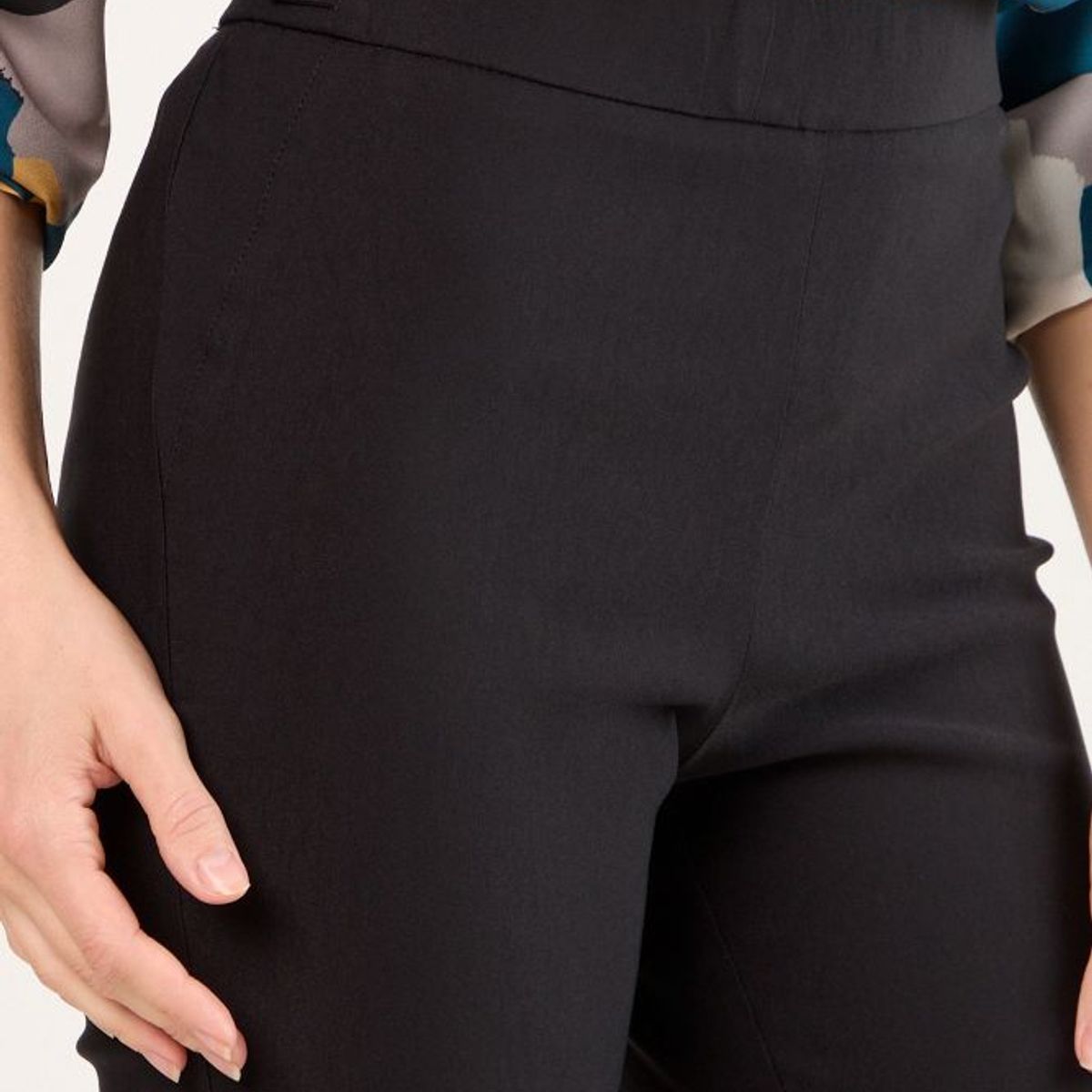 MA GRIFFE - Calza Mujer Negro Magriffe