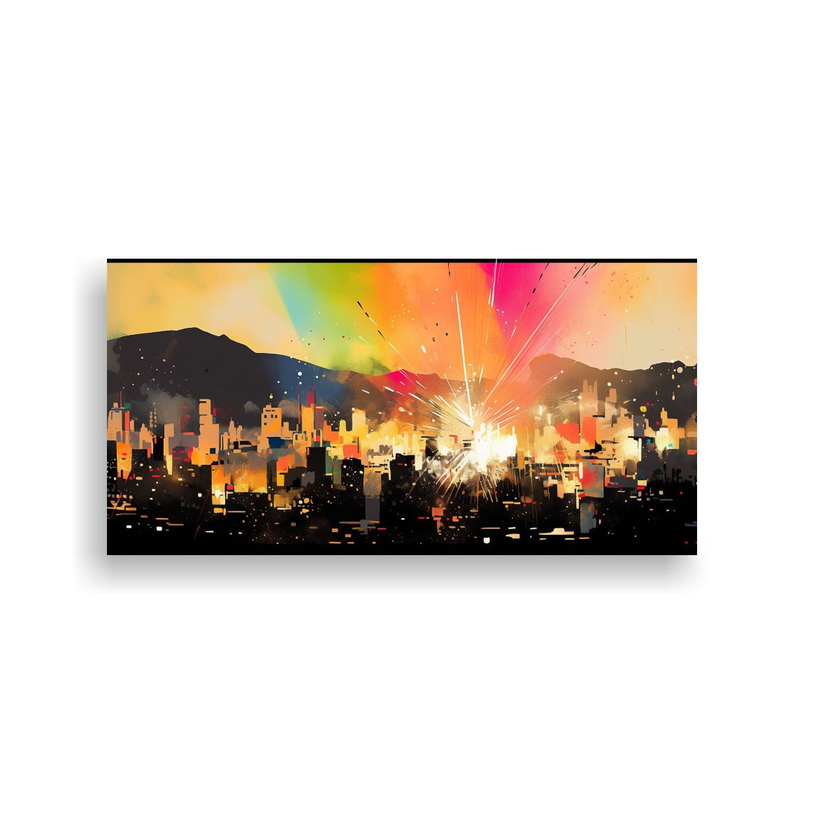 GENERICO - Pinturas Decorativas De Estética Creativa En 100x50 Cm