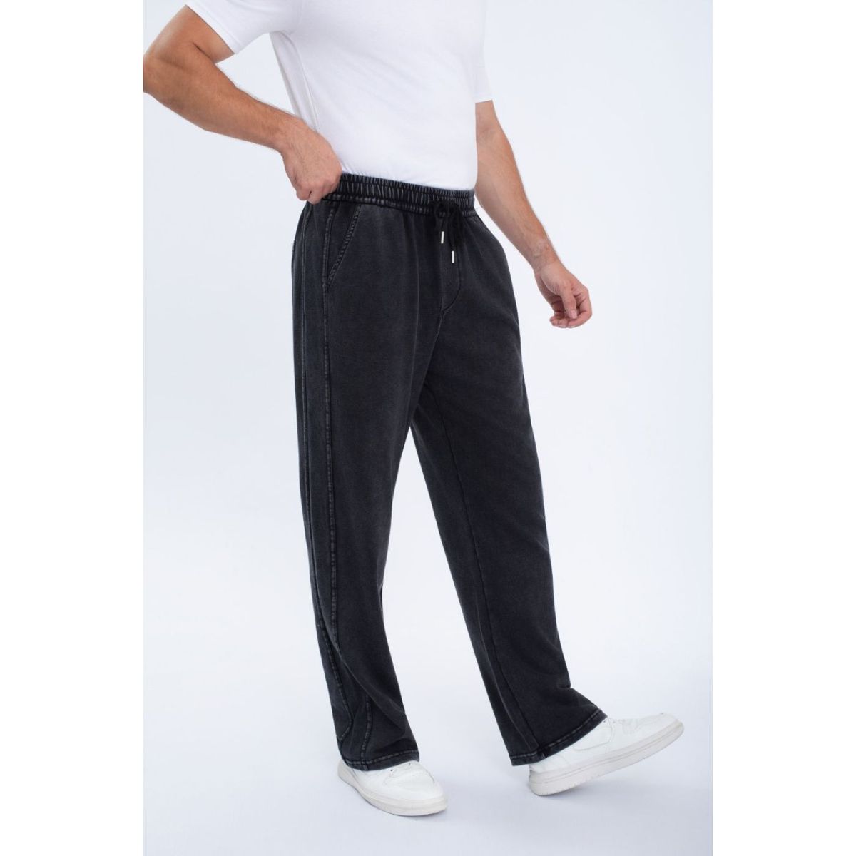 LIKE SHOP - Pantalón Hombre Recto Tipo Jeans Primavera Verano Mezclilla 4004