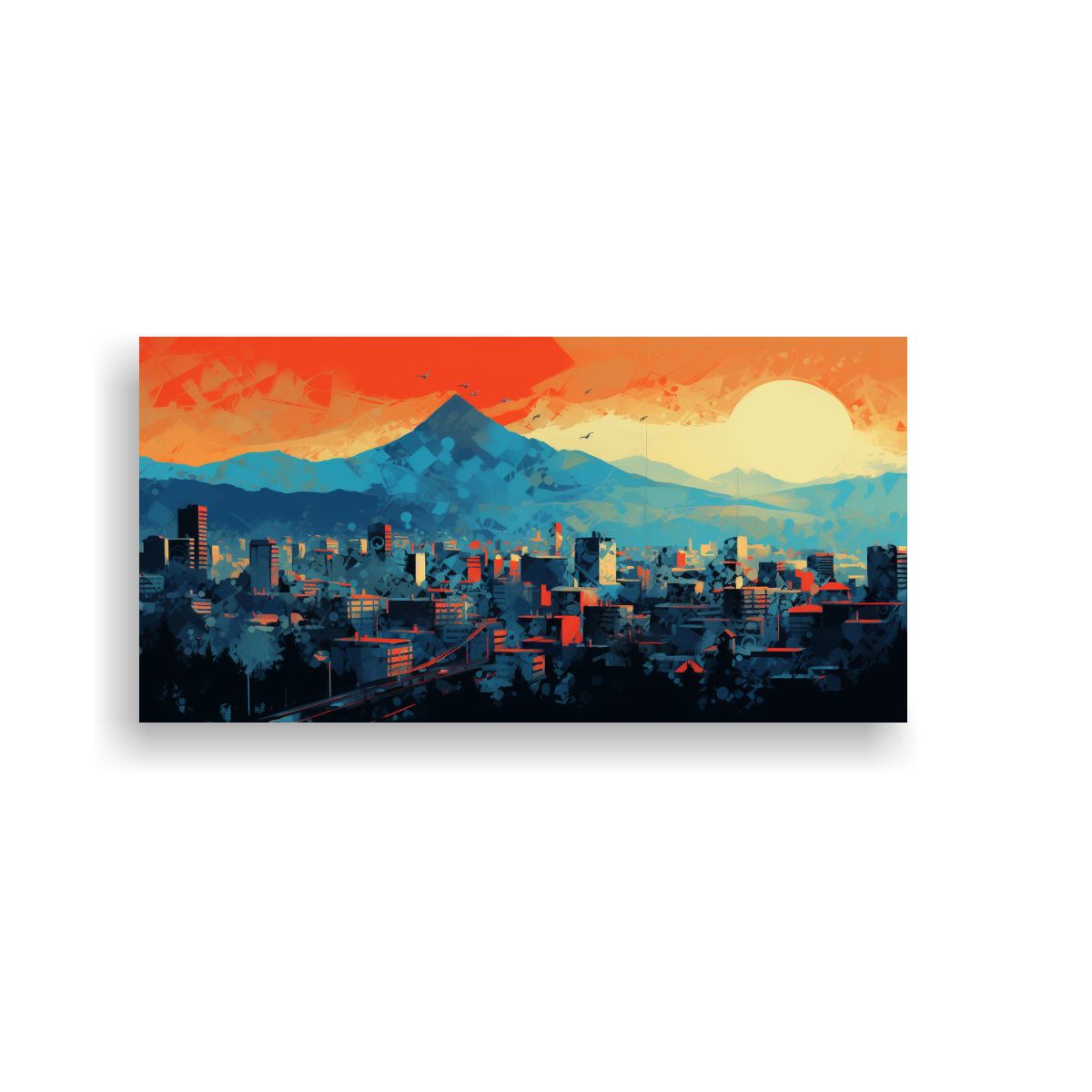 GENERICO - Pinturas Decorativas Vibrantes En Santiago Chile 60x30 Cm