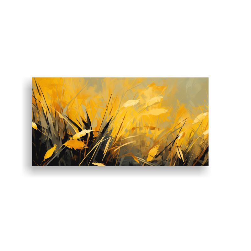 GENERICO - Pintura Decorativa De Expresión Armonía En 100x50 Cm