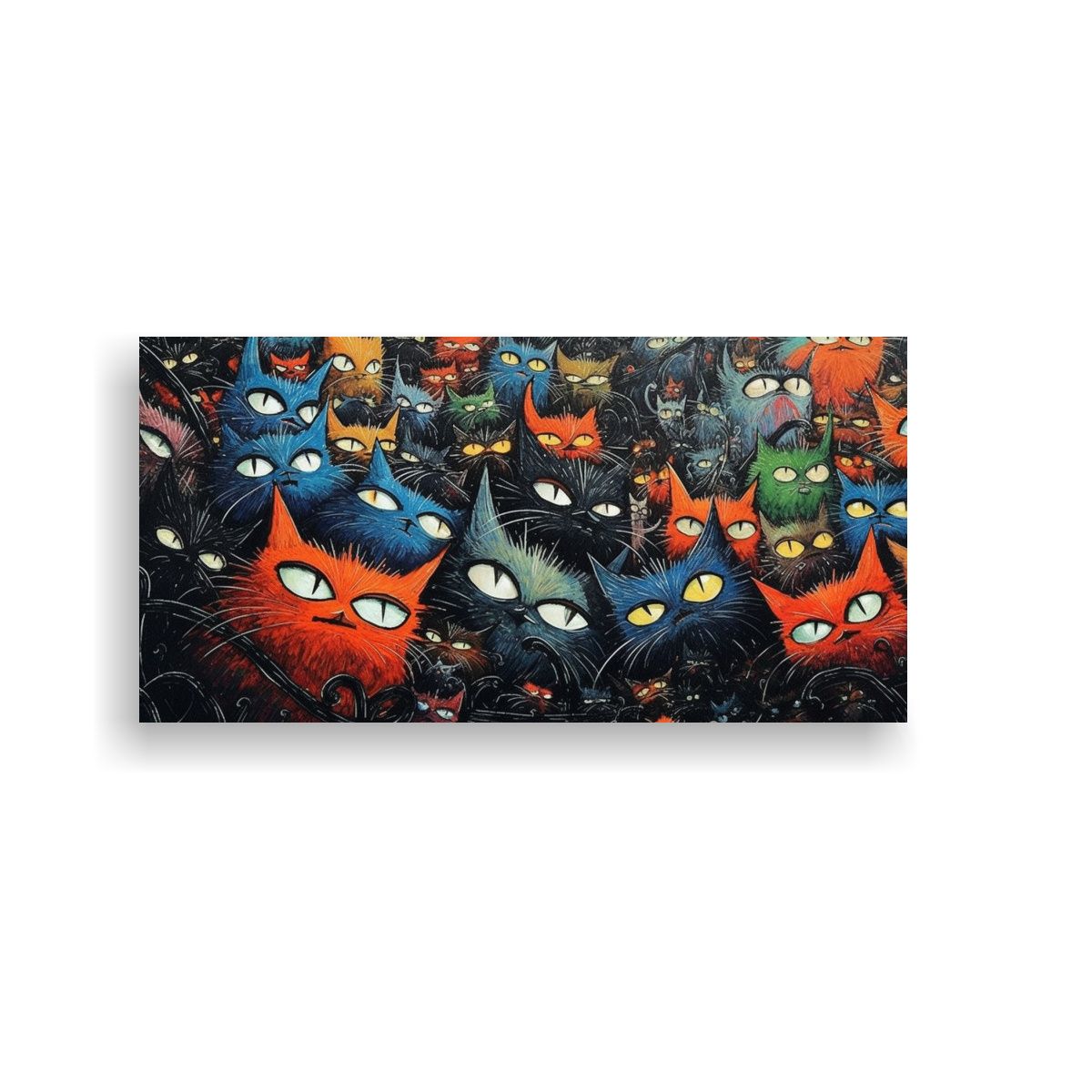 GENERICO - Cuadros De Decoración Vintage De Composición 100x50 Cm