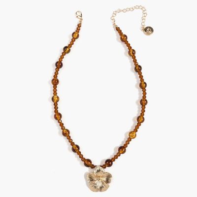 Imagen 2 del producto Collar Mujer Mostacillas Y Flor