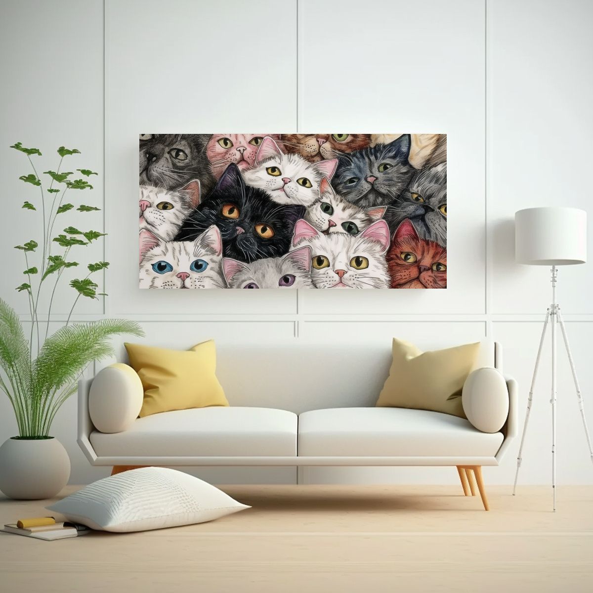 GENERICO - Pinturas Decorativas De Alta Calidad Equilibrio 60x30 Cm