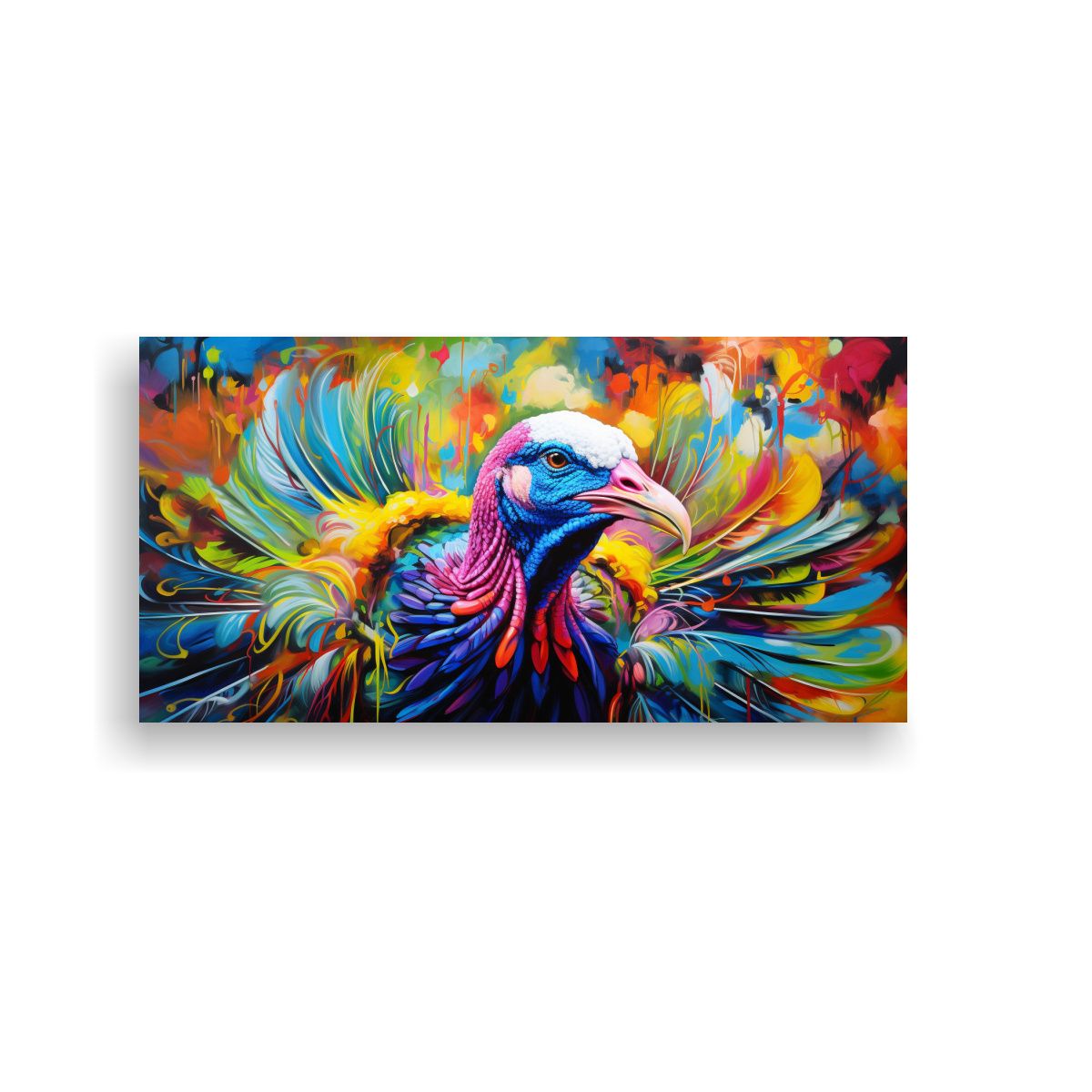 GENERICO - Cuadro De Venta Estilo Pintura Al Estilo Óleo 60x30 Cm