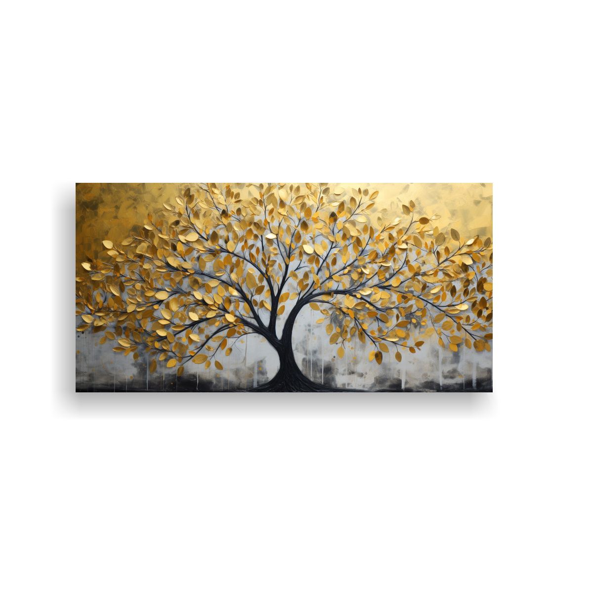 GENERICO - Cuadro Lienzo Tela Patrón Arte Urbano Intenso 80x40 Cm