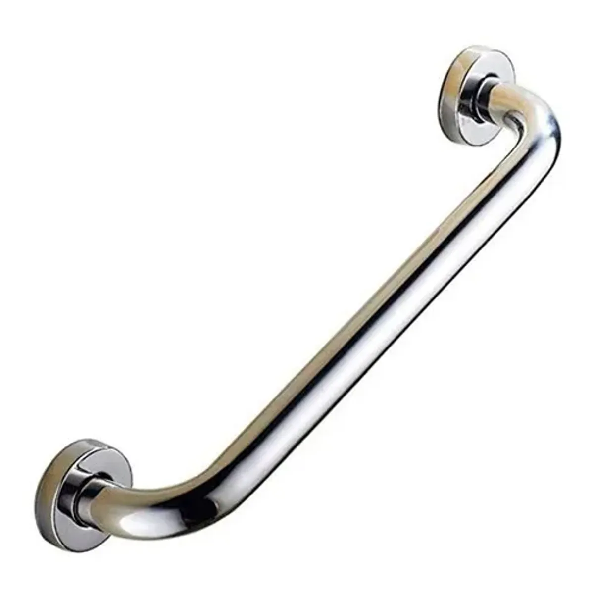 GENERICO - Barra Seguridad Recta Ducha Baño 40 Cm X 25 Cm Inoxidable Color Plateado