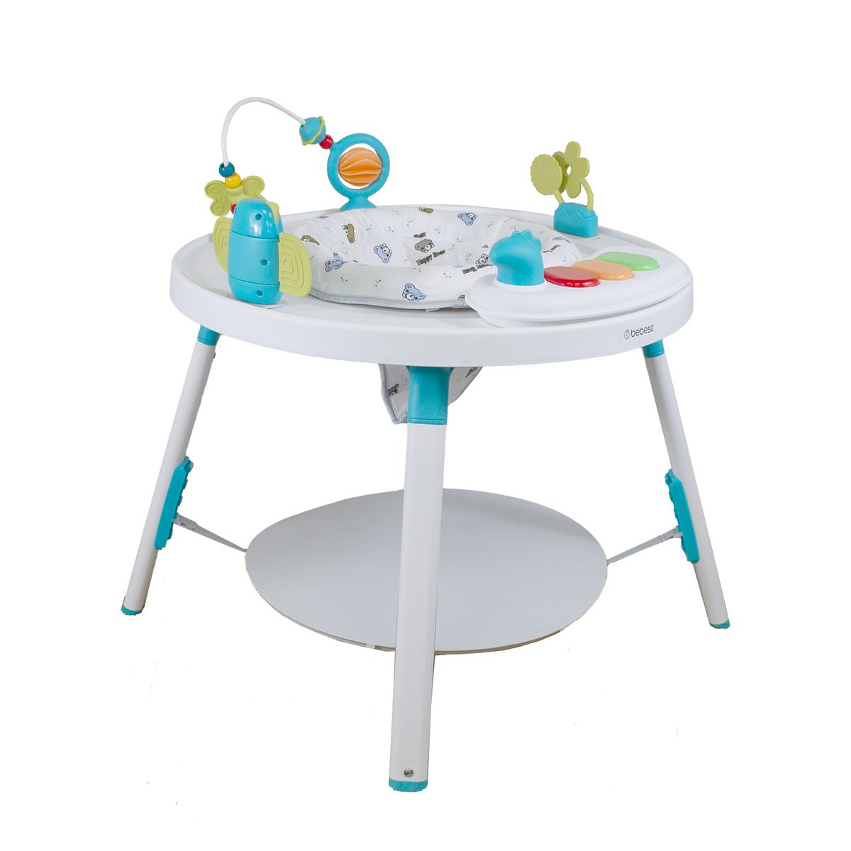 BEBESIT - Centro de Actividad 2 en 1 Smart & Bounce Azul Bebesit