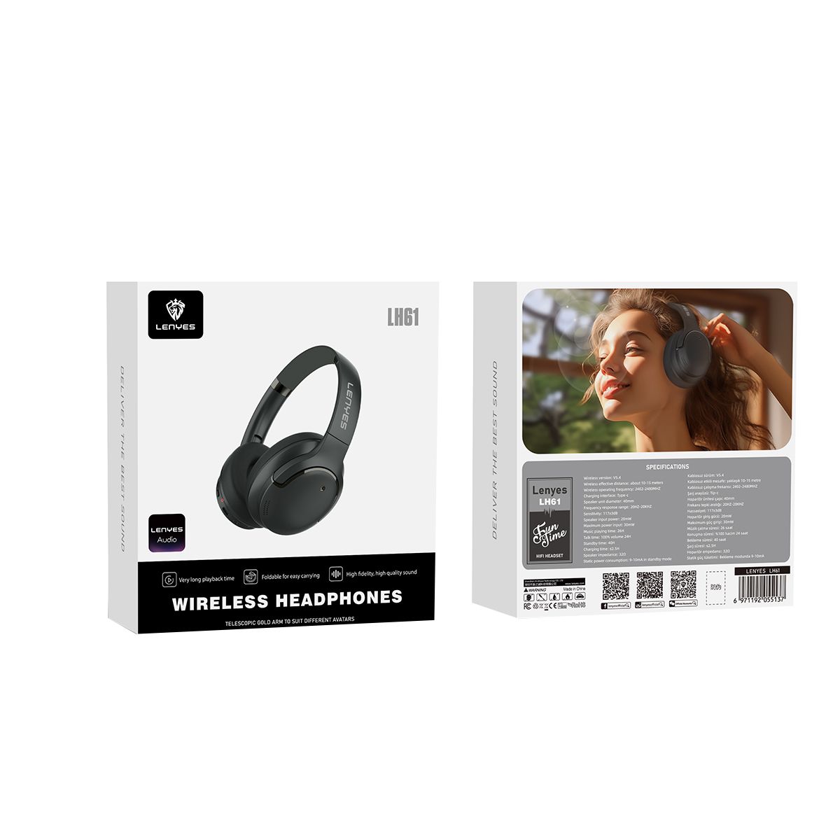 LENYES - Audífonos Headphones Lenyes LH61