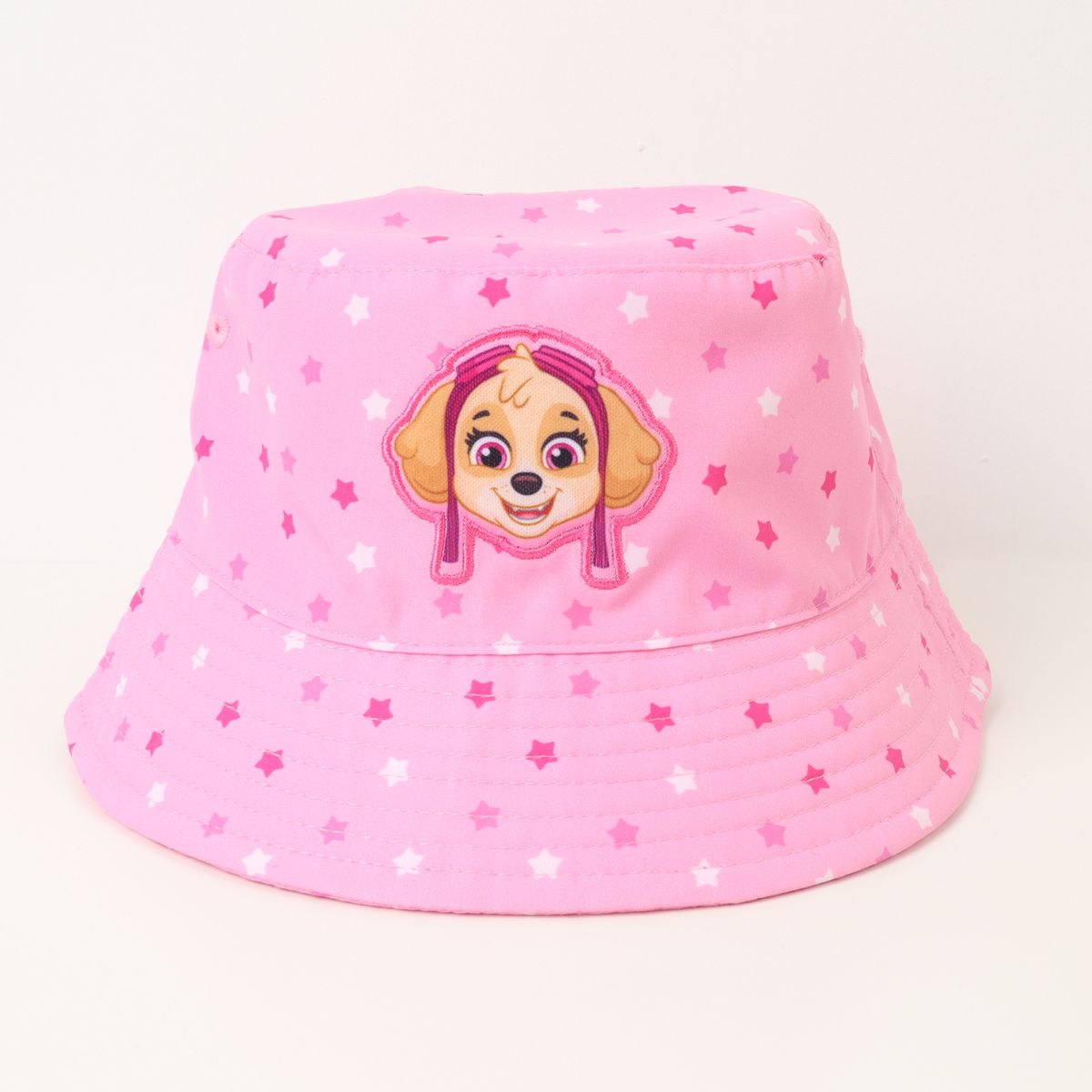 PAW PATROL - Gorro Bucket Niña Skye Estrellas Rosado Paw Patrol