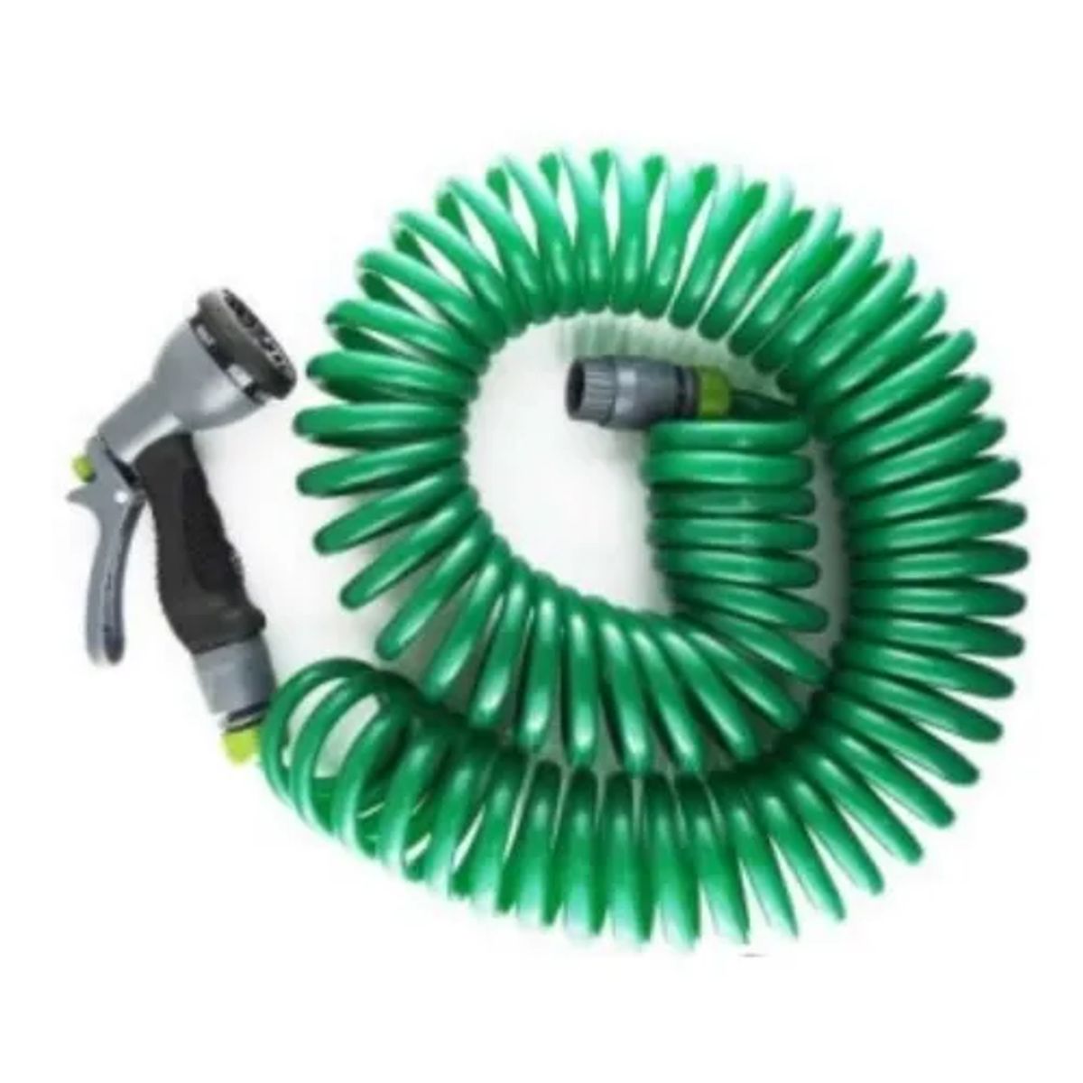 GENERICO - Manguera Extensible Con Pistola 15 Mts Rayun Color Verde