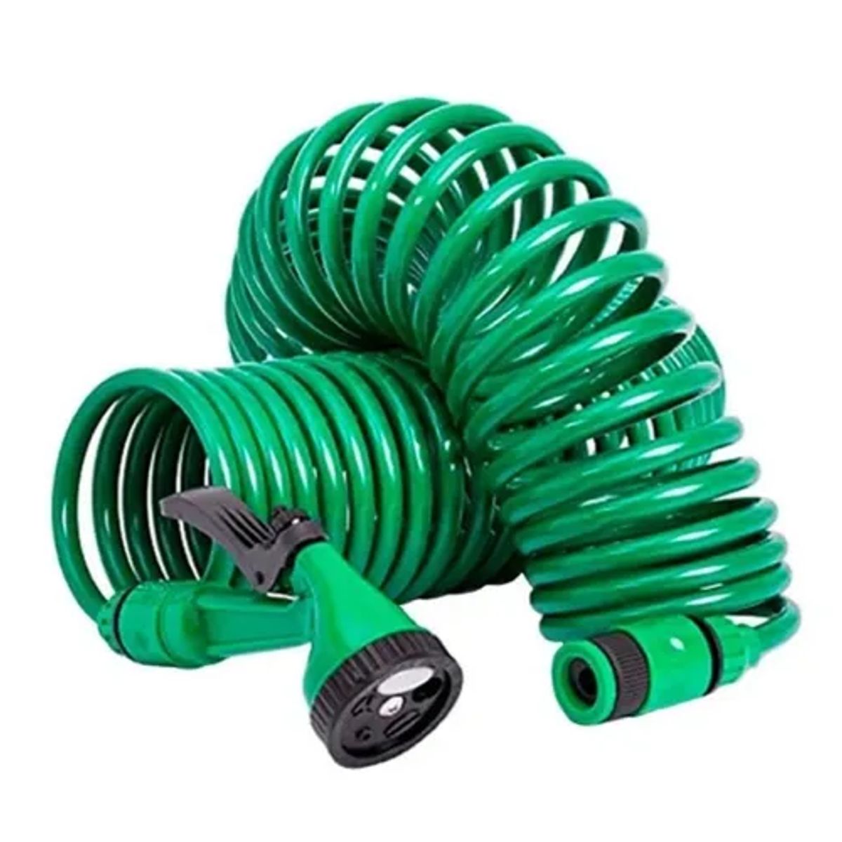 GENERICO - Manguera Espiral Expandible Hogar Casa Jardin 15 Mts Color Verde