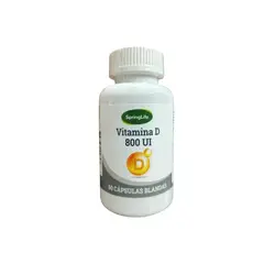 SPRINGLIFE - VITAMINA D 800 UI 60 CAPSULAS BLANDAS -