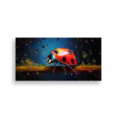 GENERICO - Cuadro De Tela Estilo Pintura Al Estilo óleo En 80x40 Cm