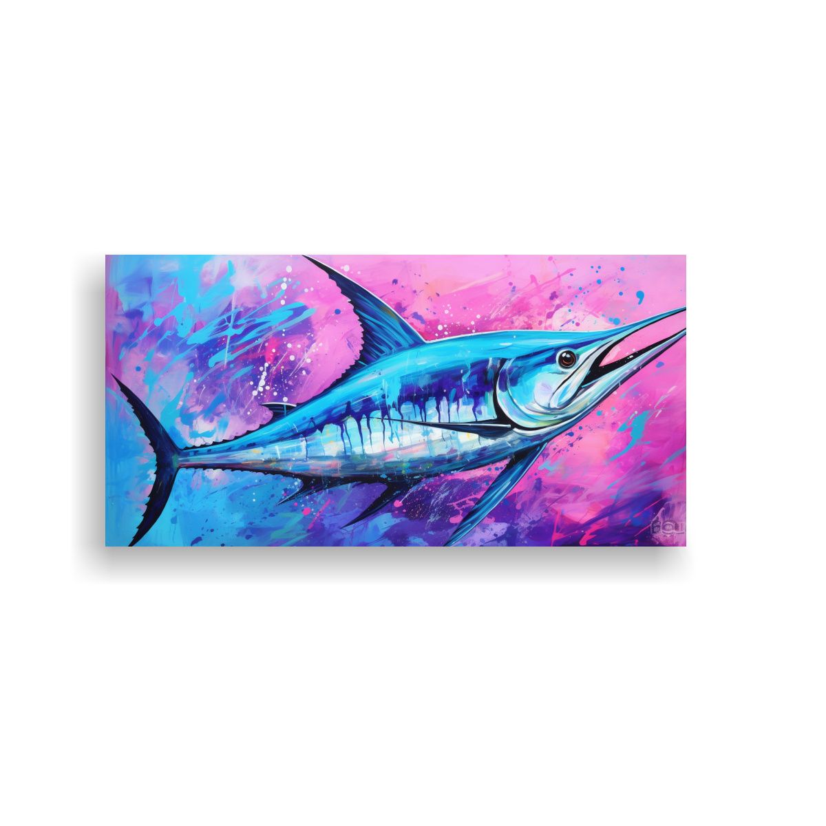 GENERICO - Pinturas Decorativas Vintage De Arte Fino 100x50 Cm