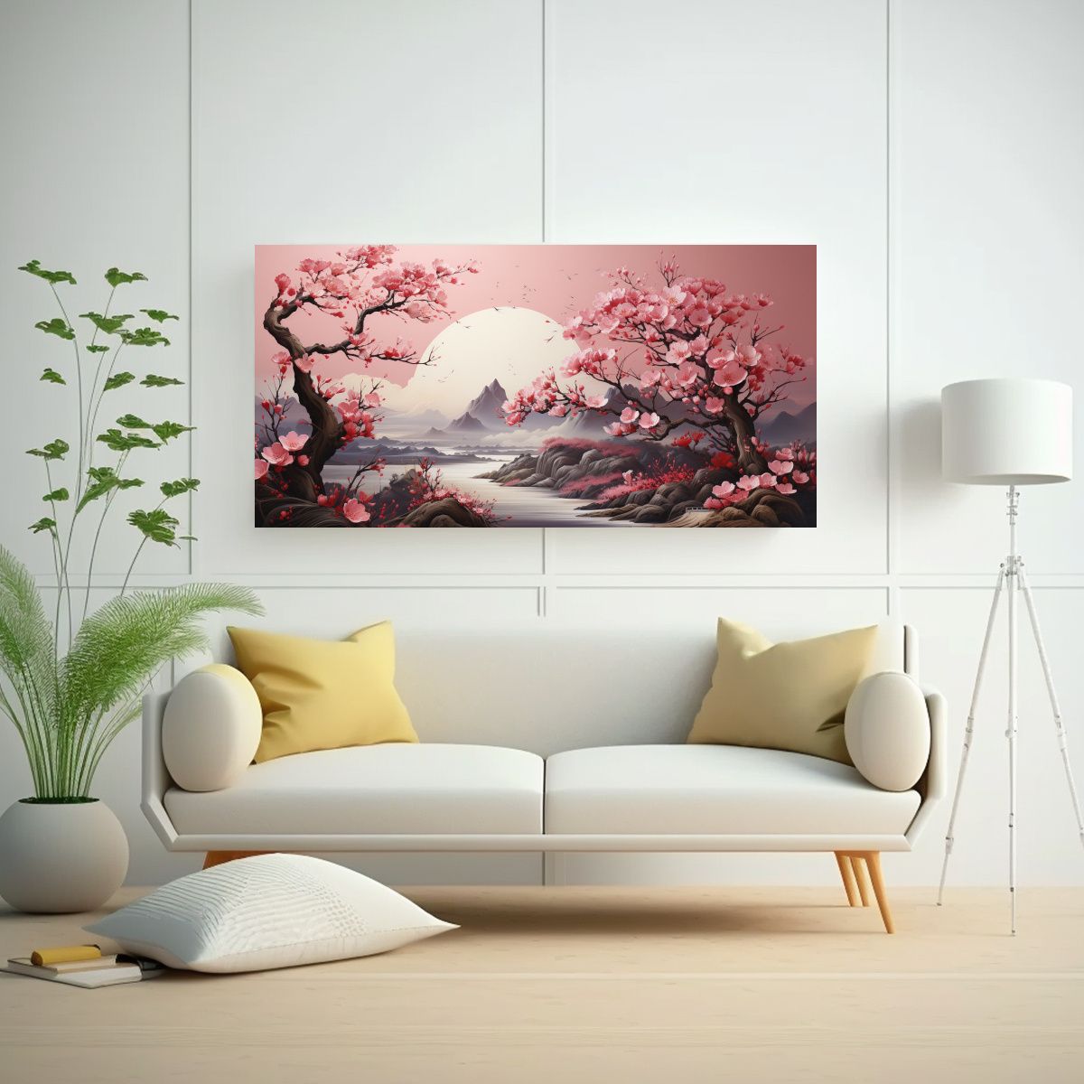 GENERICO - Cuadro Decorativo Para Oficina En Colores Oro Y 80x40 Cm