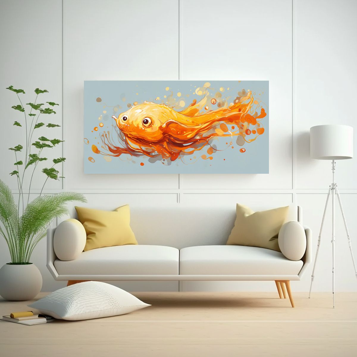 GENERICO - Cuadros Abstractos De Exposición De 80x40 Cm