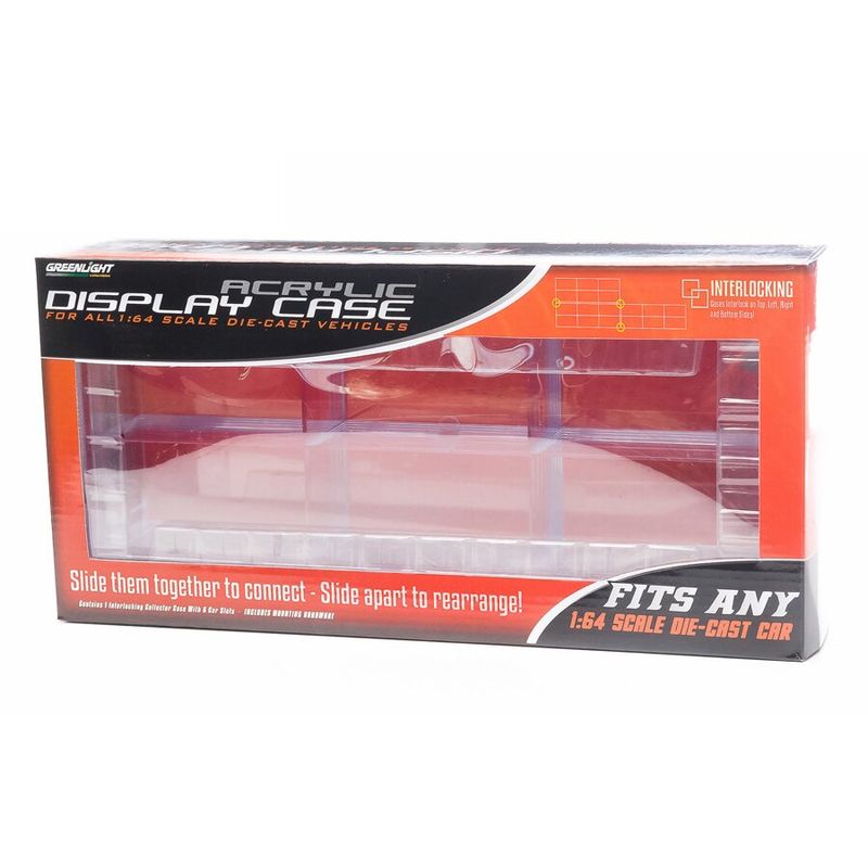 GREENLIGHT - 1:64 6-Car Connecting Acrylic Case