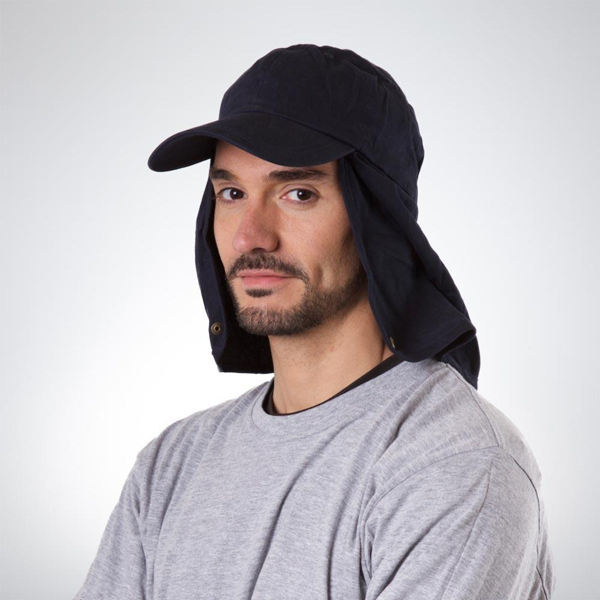 T-WORLD - Gorro Legionario Con Filtro Uv Jockey Algodón