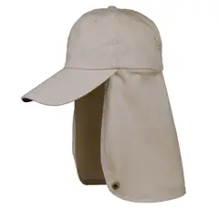 T-WORLD - Gorro Legionario Con Filtro Uv Jockey Algodón