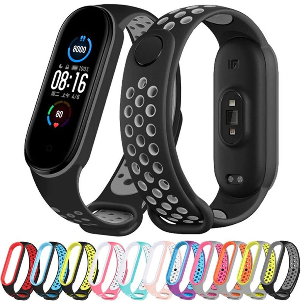 GENERICO - Correas Deportivas Para Xiaomi Mi Band 5-6